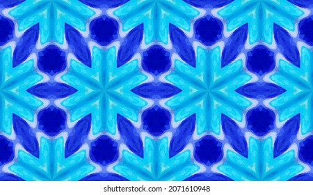 Geometrisches Design, Mosaik eines Vektorkalidoskops, abstrakter Mosaikhintergrund, bunter Futuristischer Hintergrund, geometrisches Dreiecksmuster. Mosaikstruktur. Festgestellter Glaseffekt. 10 EPS Vektor.