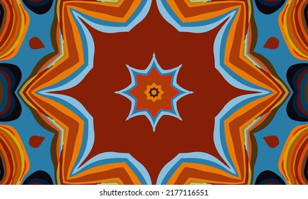 Diseño geométrico, mosaico de un kaleidoscopio vector, fondo mosaico abstracto, fondo futurista colorido, patrón triangular geométrico. Textura mosaica. Efecto de vidrio manchado. Vector EPS 10