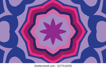 Geometrisches Design, Mosaik eines Vektorkalidoskops, abstrakter Mosaikhintergrund, bunter Futuristischer Hintergrund, geometrisches Dreiecksmuster. Mosaikstruktur. Festgestellter Glaseffekt. EPS10-Vektorgrafik
