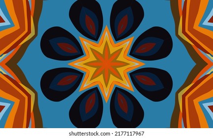 Diseño geométrico, mosaico de un kaleidoscopio vector, fondo mosaico abstracto, fondo futurista colorido, patrón triangular geométrico. Textura mosaica. Efecto de vidrio manchado. Vector EPS 10