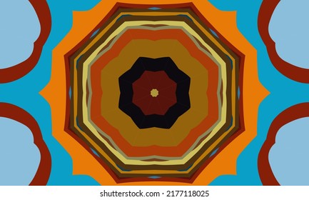 Diseño geométrico, mosaico de un kaleidoscopio vector, fondo mosaico abstracto, fondo futurista colorido, patrón triangular geométrico. Textura mosaica. Efecto de vidrio manchado. Vector EPS 10