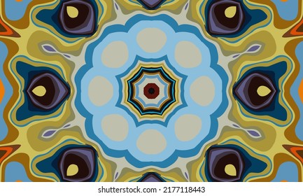 Diseño geométrico, mosaico de un kaleidoscopio vector, fondo mosaico abstracto, fondo futurista colorido, patrón triangular geométrico. Textura mosaica. Efecto de vidrio manchado. Vector EPS 10