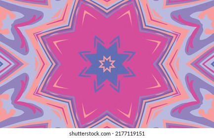 Diseño geométrico, mosaico de un kaleidoscopio vector, fondo mosaico abstracto, fondo futurista colorido, patrón triangular geométrico. Textura mosaica. Efecto de vidrio manchado. Vector EPS 10