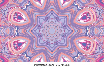 Diseño geométrico, mosaico de un kaleidoscopio vector, fondo mosaico abstracto, fondo futurista colorido, patrón triangular geométrico. Textura mosaica. Efecto de vidrio manchado. Vector EPS 10