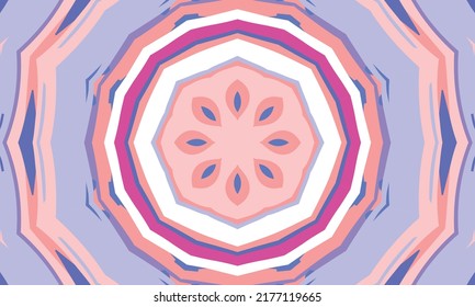 Geometrisches Design, Mosaik eines Vektorkalidoskops, abstrakter Mosaikhintergrund, bunter Futuristischer Hintergrund, geometrisches Dreiecksmuster. Mosaikstruktur. Festgestellter Glaseffekt. EPS10-Vektorgrafik