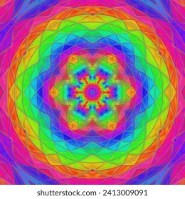 Geometric design, Mosaic of a vector kaleidoscope, abstract Mosaic Background, colorful Futuristic Background, geometric Triangular Pattern. Mosaic texture. Stained glass effect.
