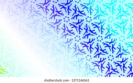 Geometric design pattern with Blurred Background, Smooth Gradient Texture Color. For Bright Website Banner, Invitation Card, Screen Wallpaper. Vector Illustration