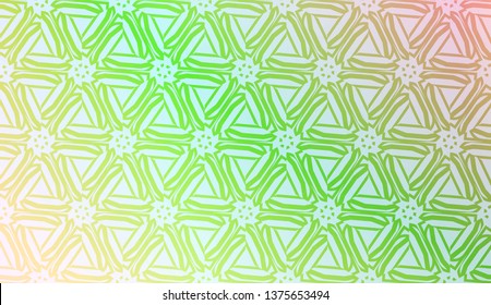 Geometric design pattern with Blurred Background, Smooth Gradient Texture Color. For Bright Website Banner, Invitation Card, Screen Wallpaper. Vector Illustration