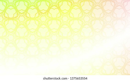 Geometric design pattern with Blurred Background, Smooth Gradient Texture Color. For Bright Website Banner, Invitation Card, Screen Wallpaper. Vector Illustration