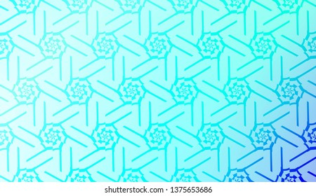 Geometric design pattern with Blurred Background, Smooth Gradient Texture Color. For Bright Website Banner, Invitation Card, Screen Wallpaper. Vector Illustration