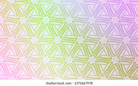 Geometric design pattern with Blurred Background, Smooth Gradient Texture Color. For Bright Website Banner, Invitation Card, Screen Wallpaper. Vector Illustration