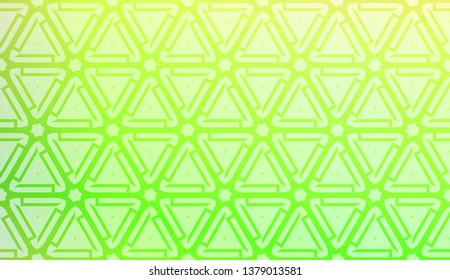 Geometric design pattern with Blurred Background, Smooth Gradient Texture Color. For Bright Website Banner, Invitation Card, Screen Wallpaper. Vector Illustration