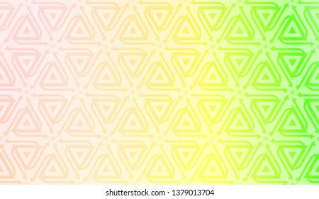 Geometric design pattern with Blurred Background, Smooth Gradient Texture Color. For Bright Website Banner, Invitation Card, Screen Wallpaper. Vector Illustration