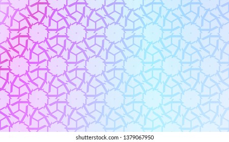 Geometric design pattern with Blurred Background, Smooth Gradient Texture Color. For Bright Website Banner, Invitation Card, Screen Wallpaper. Vector Illustration