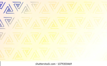 Geometric design pattern with Blurred Background, Smooth Gradient Texture Color. For Bright Website Banner, Invitation Card, Screen Wallpaper. Vector Illustration