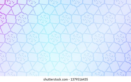 Geometric design pattern with Blurred Background, Smooth Gradient Texture Color. For Bright Website Banner, Invitation Card, Screen Wallpaper. Vector Illustration