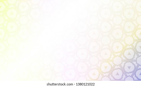 Geometric design pattern with Blurred Background, Smooth Gradient Texture Color. For Bright Website Banner, Invitation Card, Screen Wallpaper. Vector Illustration
