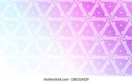 Geometric design pattern with Blurred Background, Smooth Gradient Texture Color. For Bright Website Banner, Invitation Card, Screen Wallpaper. Vector Illustration