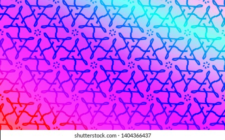 Geometric design pattern with Blurred Background, Smooth Gradient Texture Color. Vector Illustration