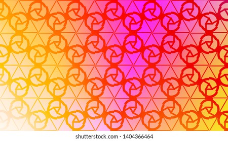 Geometric design pattern with Blurred Background, Smooth Gradient Texture Color. Vector Illustration