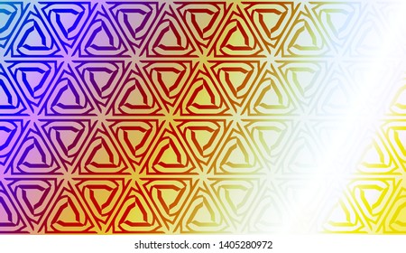 Geometric design pattern with Blurred Background, Smooth Gradient Texture Color. Vector Illustration
