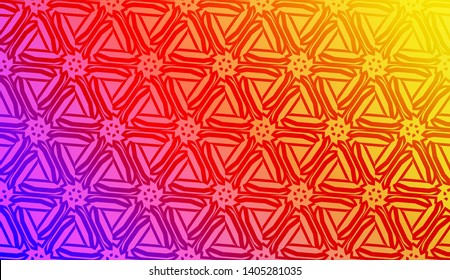 Geometric design pattern with Blurred Background, Smooth Gradient Texture Color. Vector Illustration
