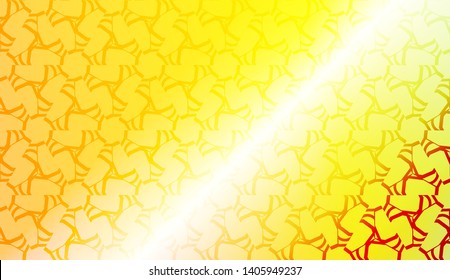 Geometric design pattern with Blurred Background, Smooth Gradient Texture Color. Vector Illustration