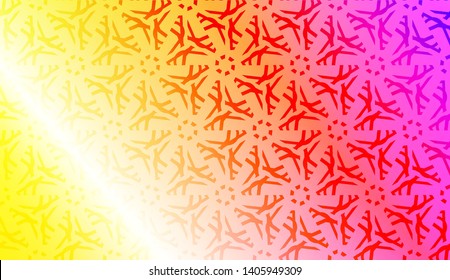 Geometric design pattern with Blurred Background, Smooth Gradient Texture Color. Vector Illustration