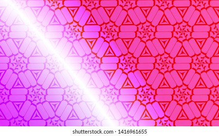 Geometric design pattern with Blurred Background, Smooth Gradient Texture Color. Vector Illustration