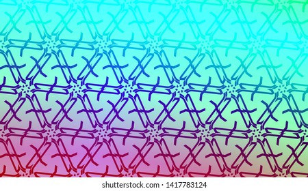 Geometric design pattern with Blurred Background, Smooth Gradient Texture Color. Vector Illustration