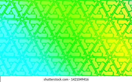 Geometric design pattern with Blurred Background, Smooth Gradient Texture Color. Vector Illustration