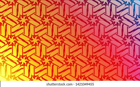 Geometric design pattern with Blurred Background, Smooth Gradient Texture Color. Vector Illustration