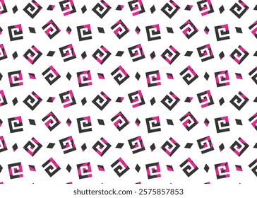 Geometric Design pattern For fabric print, Wallpaper, Backround.