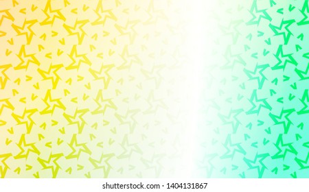 Geometric design pattern with Smooth Gradient Background Color. For Bright Website Banner, Invitation Card, Screen Wallpaper. Vector Illustration