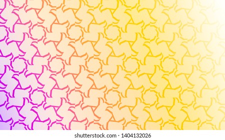 Geometric design pattern with Smooth Gradient Background Color. For Bright Website Banner, Invitation Card, Screen Wallpaper. Vector Illustration