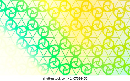 Geometric design pattern with Smooth Gradient Background Color. For Bright Website Banner, Invitation Card, Screen Wallpaper. Vector Illustration
