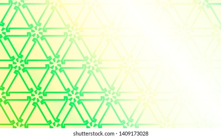 Geometric design pattern with Smooth Gradient Background Color. For Bright Website Banner, Invitation Card, Screen Wallpaper. Vector Illustration