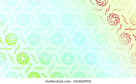 Geometric design pattern with Smooth Gradient Background Color. For Bright Website Banner, Invitation Card, Screen Wallpaper. Vector Illustration
