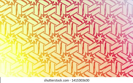 Geometric design pattern with Smooth Gradient Background Color. For Bright Website Banner, Invitation Card, Screen Wallpaper. Vector Illustration