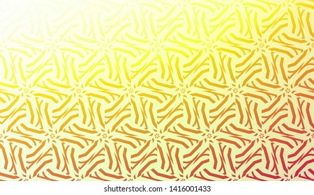 Geometric design pattern with Smooth Gradient Background Color. For Bright Website Banner, Invitation Card, Screen Wallpaper. Vector Illustration