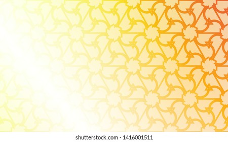 Geometric design pattern with Smooth Gradient Background Color. For Bright Website Banner, Invitation Card, Screen Wallpaper. Vector Illustration