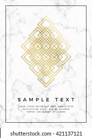 Geometric design for poster, brochure or business card
