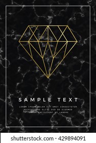 Geometric design for poster, brochure or business card