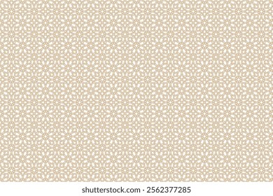 Geometric design with seamless arabesque ornament patterns and islamic textures, ideal for Ramadan, arabic backgrounds, vector art, and cultural decorative elements for elegant projects.