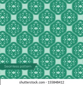 Geometric design seamless pattern in retro style