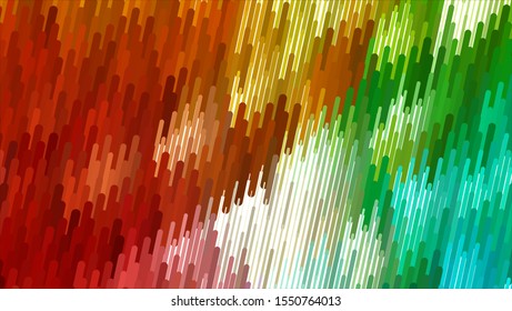 Geometric design. Geometric design with a set of colorful abstract rhombuses. Multicolor vector layout 