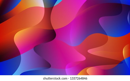 Geometric Design, Shapes. For Cover Page, Landing Page, Banner. Vector Illustration