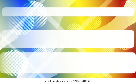 Geometric Design, Shapes. Design For Cover Page, Poster, Banner Of Websites. Vector Illustration with Color Gradient