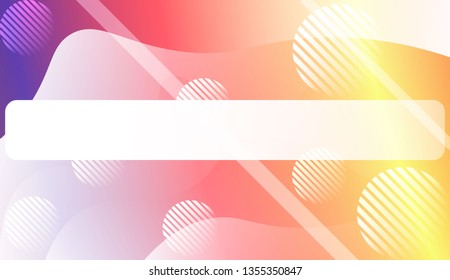 Geometric Design, Shapes. Design For Cover Page, Poster, Banner Of Websites. Vector Illustration with Color Gradient