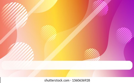 Geometric Design, Shapes. Design For Cover Page, Poster, Banner Of Websites. Vector Illustration with Color Gradient